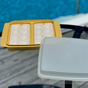 Tupperware Egg Keeper Container